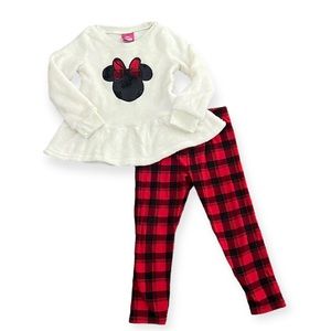Disney Minnie Mouse Holiday Outfit, 4T